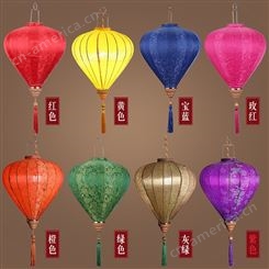 新中式灯笼吊灯 仿古风格 手绘 节日装饰使用 启盛供应