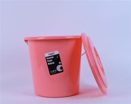 有盖塑料桶手提带盖桶打水桶 加厚材质 坚固耐用 支持定制